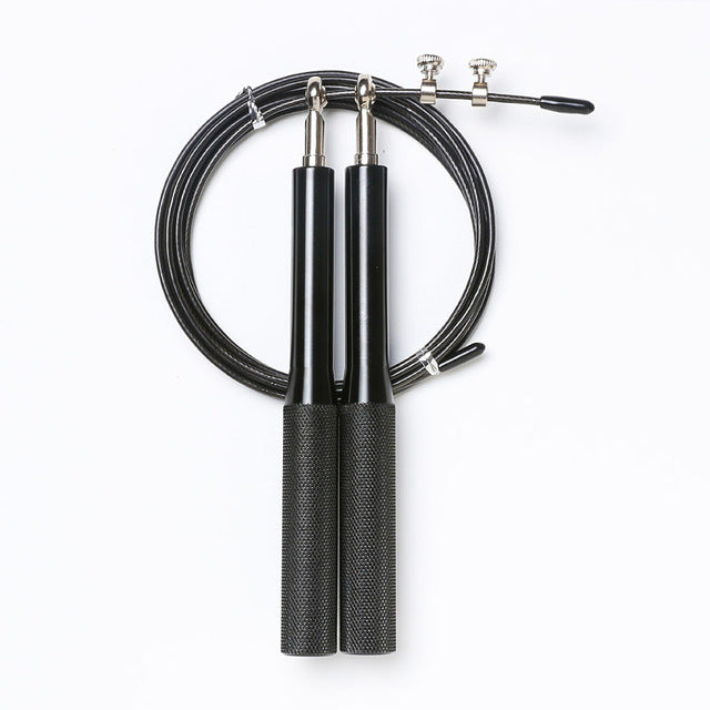 Adjustable Jumping Rope Aluminum Alloy Handle Special Wire Rope Skipping Speed Crossfit Training Household Fitness Equipment