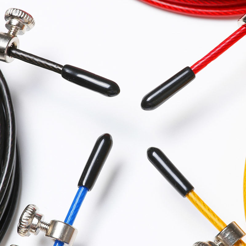 Adjustable Jumping Rope Aluminum Alloy Handle Special Wire Rope Skipping Speed Crossfit Training Household Fitness Equipment